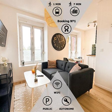 New: Agreable & Lumineux *Gare* Appartement Guingamp Buitenkant foto