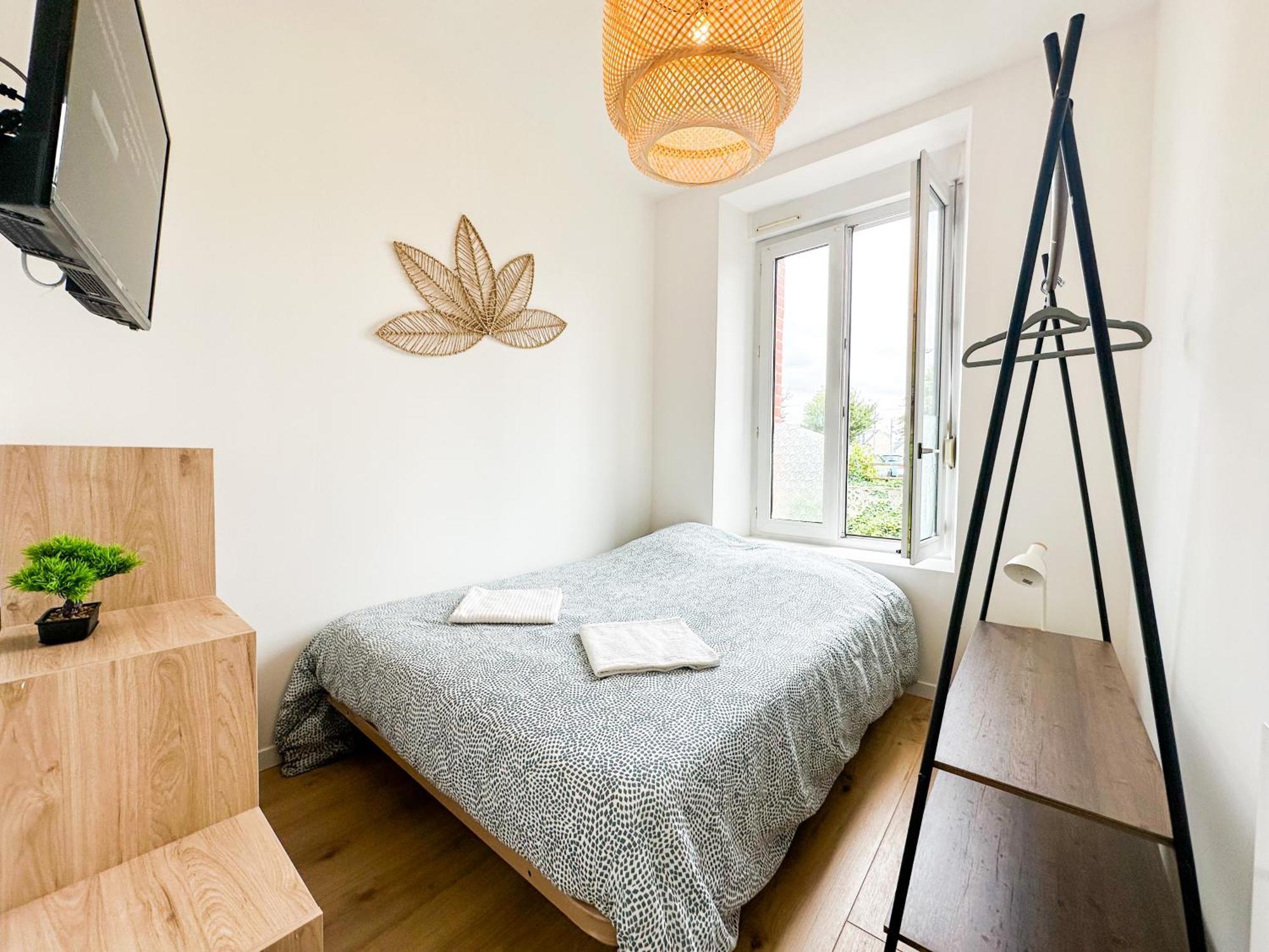 New: Agreable & Lumineux *Gare* Appartement Guingamp Buitenkant foto